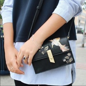 Foley + Corinna Ma Cherie Taylor Crossbody in Black